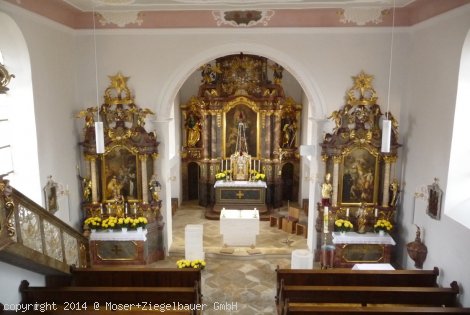 Megesheim - Kath. Pfarrkirche St. Lucia + Ottilia